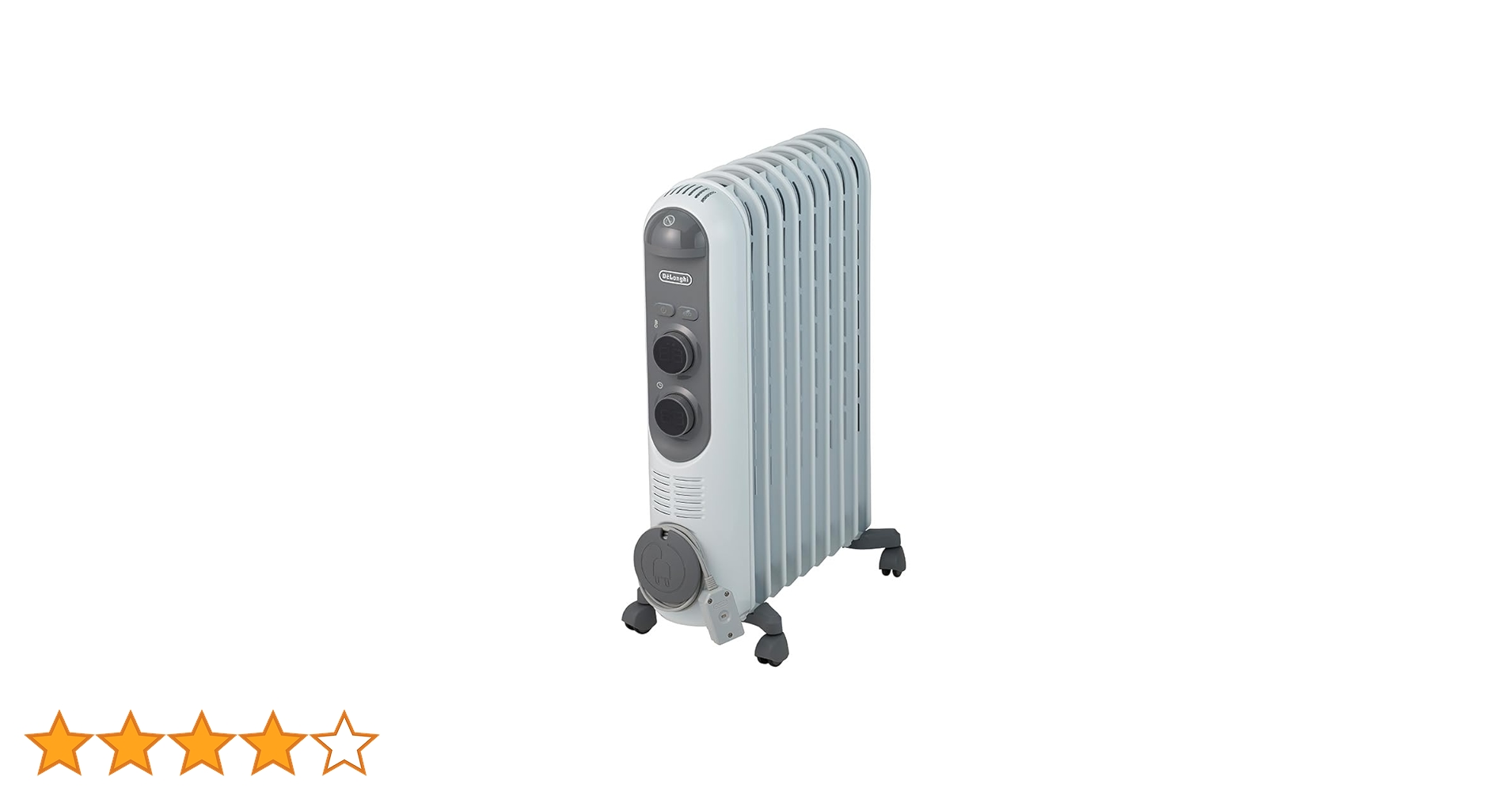 オイルヒーター　デロンギ　ライトグレー　RHJ45M1115-LG オイルヒーター デロンギ ライトグレー RHJ45M1115-LG デロンギ